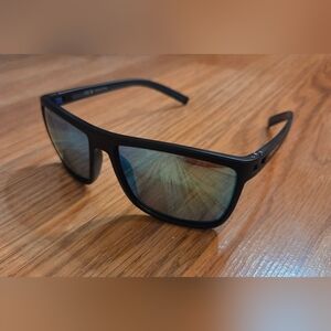 Zenottic Blue Lenses Sunglasses Black Frame